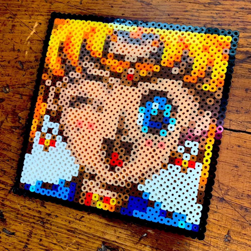 Sailor Moon Glossy Perler / Pixel Art 6x6
